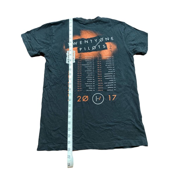 Next Level Apparel Twenty-One Pilots 2017 Emotional Roadshow Tour Shirt Sz S - Picture 3 of 4